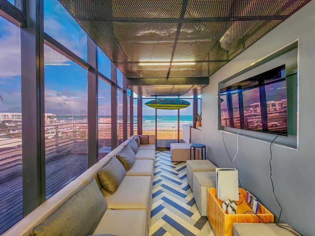 Beachfront lounge interior